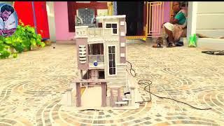 House making with newspaper || hours design|| project