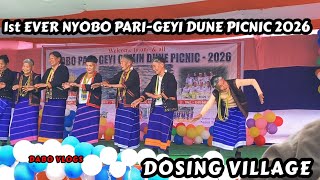 ADI PONUNG|1st EVER NYOBO PARI-GEYI DUNE PICNIC 2026||ADI MIRI||DOSING VILLAGE||DABO VLOGS|ADI DANCE