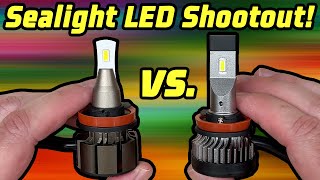 Sealight Shootout!  Xenower X2 vs. Laxmas L2 LED Headlight!  Which is better?