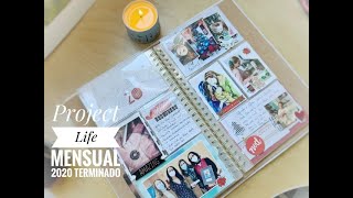 🇪🇸PROJECT LIFE mensual 2020 Terminado!