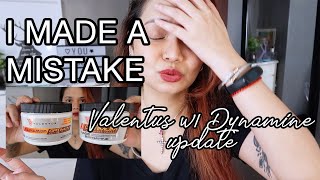 UPDATE on VALENTUS with Dynamine VS VALENTUS OLD FORMULA
