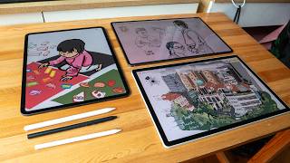iPad Pro vs Tab S11 Ultra vs MovinkPad Pro 14 (artist review)
