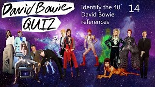 ✅ David Bowie Tribute Quiz