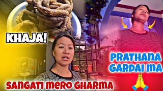 Church ko Sangati Program Thiyo Aja mero Gharma // Kasto Vyo ta..❔🤔