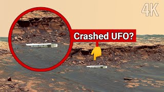 Mars Mystery: Perseverance Rover Discovers Shocking Artificial Structures on Mars! - Images in 4K