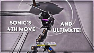 Sonic’s 4th Move and Ultimate | Saitama Battlegrounds