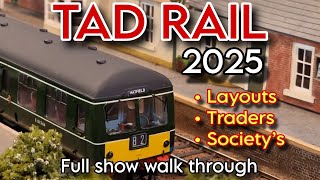 TAD RAIL EXHIBITION - UK MODEL RAILWAY EXHIBITION 2025 - 🚂🚃🚃 #modelrailway #hornby #modelrailroad 