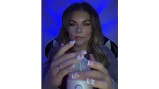 ASMR🎧 - TikTok Live Recap(tape on mic, tingly whispers, nail tapping, trigger boards, shaving cream)