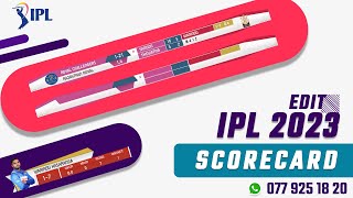 IPL NEW OVERLAY DESIGN |
