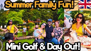 Mini Golf London Adventure | Crazy Family Fun & Summer Vlog 2025