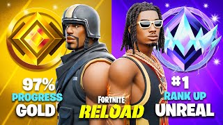 Gold To Unreal Ranked Speedrun But It's Only Duo Fills... (Fortnite Reload)