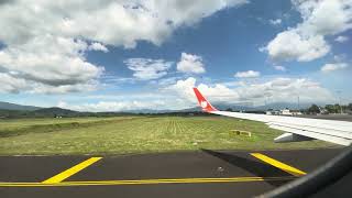 Airplane Landing on Airport