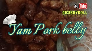 YAM PORK BELLY #porkrecipe #easyrecipe #deleciousfood #cooking #chinesefood #easycooking #tarorecipe
