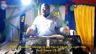 Extra Ordinary Series Part 2//  Have the courage to say YES or NO at the Right Time