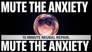15 MIN RESET | Emergency Anxiety Mute | 528Hz + 3.0Hz [MIRACLE]