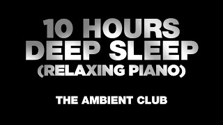 🎧 Black Screen Relaxing Piano - Fall Asleep in 3 Minutes (10 HOURS)