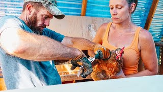 85°F in Alaska! A Day of Farm Chores...