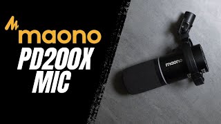 The Best Mic For The Price? - Maono PD200X  Dynamic Microphone #maonomicrophone #maonoPD200x