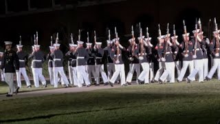 U.S. Marine Corps Silent Drill Platoon | Precision at Marine Barracks Washington D.C.