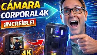 Reseña de Camara Corporal 4K: Dispositivo de Seguridad Definitivo
