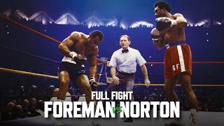 🔥 George Foreman vs Ken Norton | FULL FIGHT | WBA/WBC/RING Heavyweight Boxing | 26/3/1974