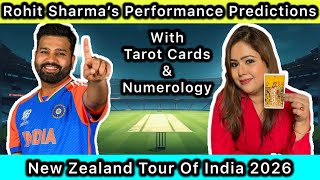 🔮🏏 Rohit Sharma Performance Prediction | Tarot & Numerology | IND vs NZ ODI Series 2026