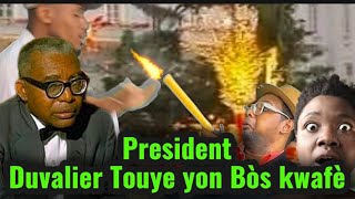 President Duvalier Killed a Barber 😩🇭🇹🇭🇹