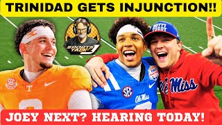 TRINIDAD INJUNCTION!, JOEY UP TODAY !! Tennessee Football, OLE MISS football, VOLS, SEC FOOTBALL