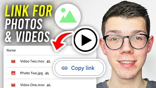 How To Create A Link For Photos and Videos - Full Guide