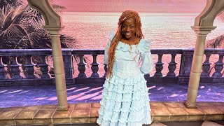 Ariel The Little Mermaid Live Action Meet and Greet First Day | Disney’s Hollywood Studios