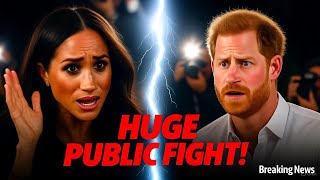 Prince Harry & Meghan’s EXPLOSIVE Public Fight Shocks Everyone!