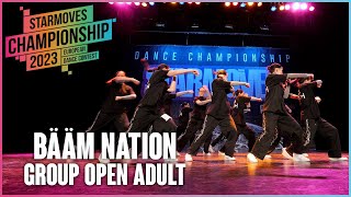 BÄÄM NATION | GROUP OPEN ADULT | Starmoves Championship 2023
