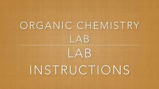 Column Chromatography Lab Video