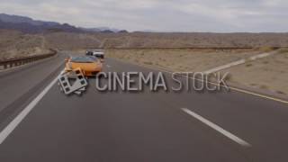 CinemaStock - B Roll & Stock Footage - Lambo driving down the freeway