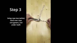 How to Tie a Sheet Bend.