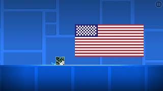 The US National Anthem in Geometry Dash 2.2