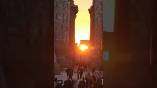 • Ancient Egyptian Sun Miracle at the Holy of Holies