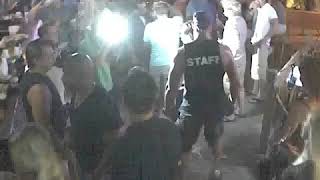 ELBO ROOM  Bouncer & Narcotics COP as fight starts. What's behind the bar?