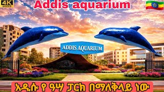 Addis Ababa’s New Aquarium Park Is Nearly Finished 🇪🇹 | 4K City Walk
