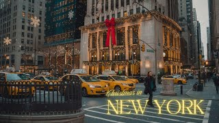 Smooth Christmas Jazz Music in New York 🎄 New York Jazz Playlist