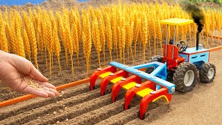 Top most Creative DIY Plow Machine for Mini Farming from Plowing to Harvesting | HP Mini DIY Tractor