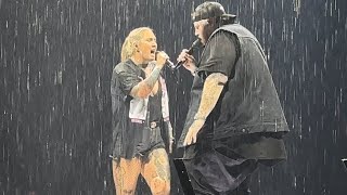 Jelly Roll sings SAVE ME in the Rain w/ GARTH BROOKS DAUGHTER!!! ALLIE COLLEEN 