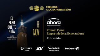 Premios a la Exportación | Premio Pyme Emprendedora Exportadora