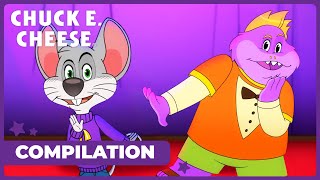 🕺 This Dance Is So Easy It's Impossible! 🪩 @chuckecheese  | Food & Family Cartoons for Toddlers