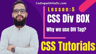 What is DIV Tag - CSS DIV Box - Lesson 5