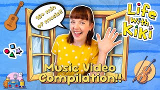 LIFE WITH KIKI -  KIKI'S MUSIC VIDEOS | VIDEOS FOR TODDLERS AND PRESCHOOLERS