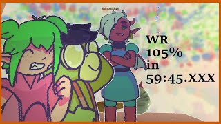 105% in 59:45.XXX
