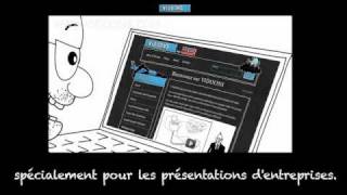 Dessins animés pour création présentation powerpoint VIDOONS