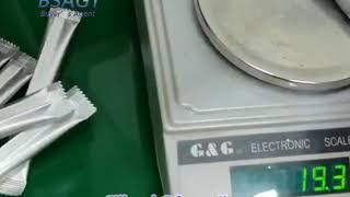 Aluminum foil stick powder packing machine
