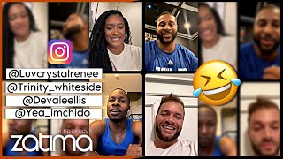 🔥🤣🔥 Crystal Renee’ Hayslett, Devale Ellis, Trinity Whiteside & Chido IG LIVE [ FULL LIVE ]